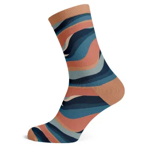 Abstract Waves Socks