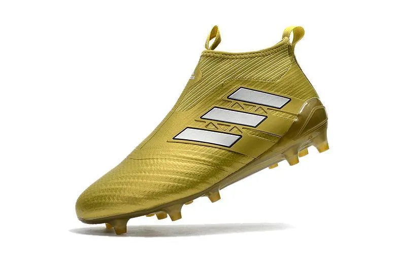 Adidas ACE PureControl FG Soccers Shoes Gold/White