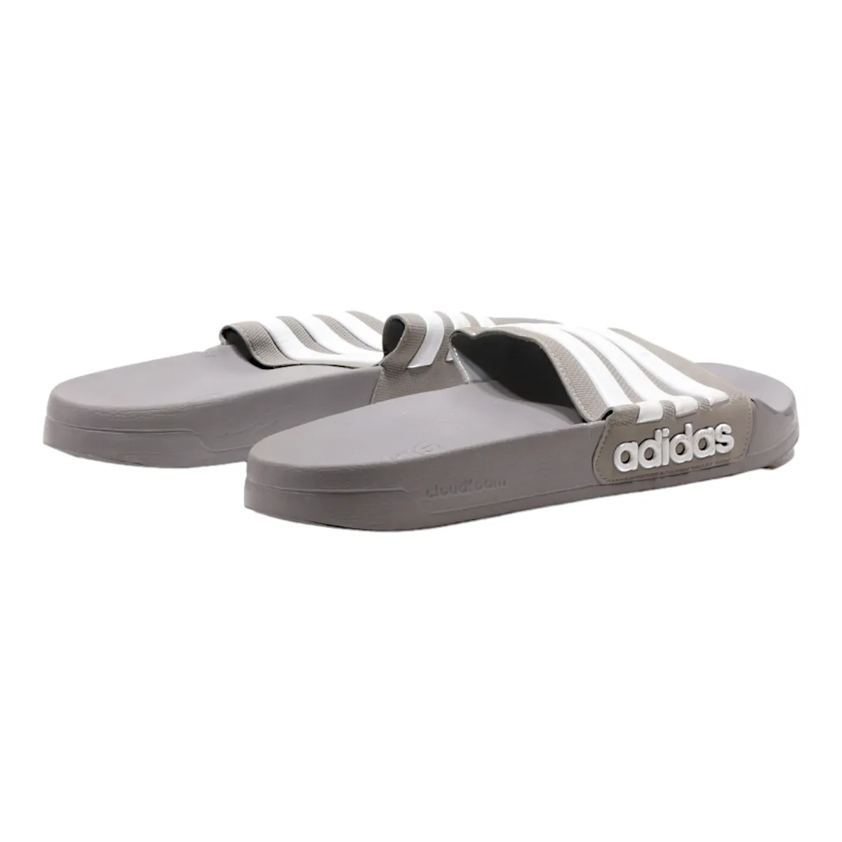 ADIDAS Adilette Slider Sandals Grey Synthetic Mens UK 12