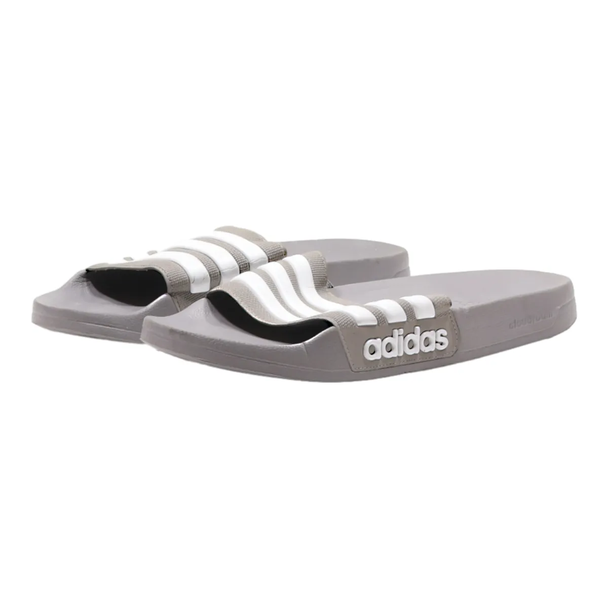 ADIDAS Adilette Slider Sandals Grey Synthetic Mens UK 12