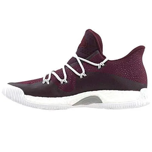 adidas Crazy Explosive Low Shoe - Men's Basketball 14 Maroon/White/Black