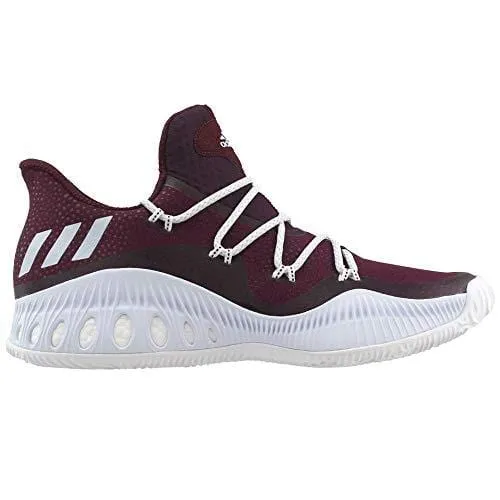 adidas Crazy Explosive Low Shoe - Men's Basketball 14 Maroon/White/Black