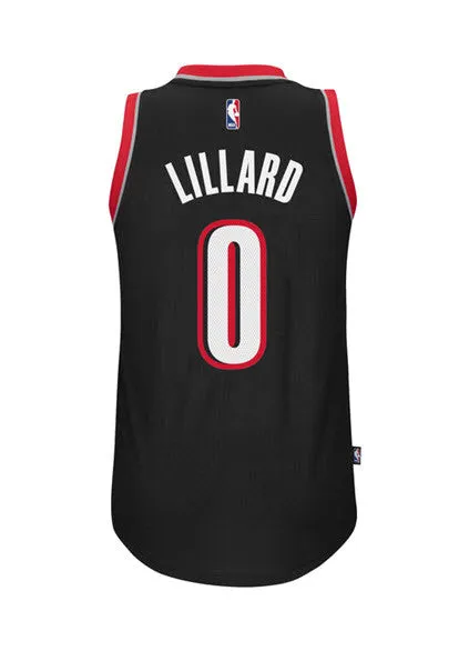 Adidas NBA INT Swingman Jersey Portland Trail Blazers LILLARD #0 C73440 Black