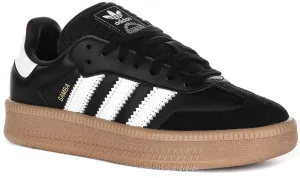 Adidas Samba XLG J In Black White For Youth