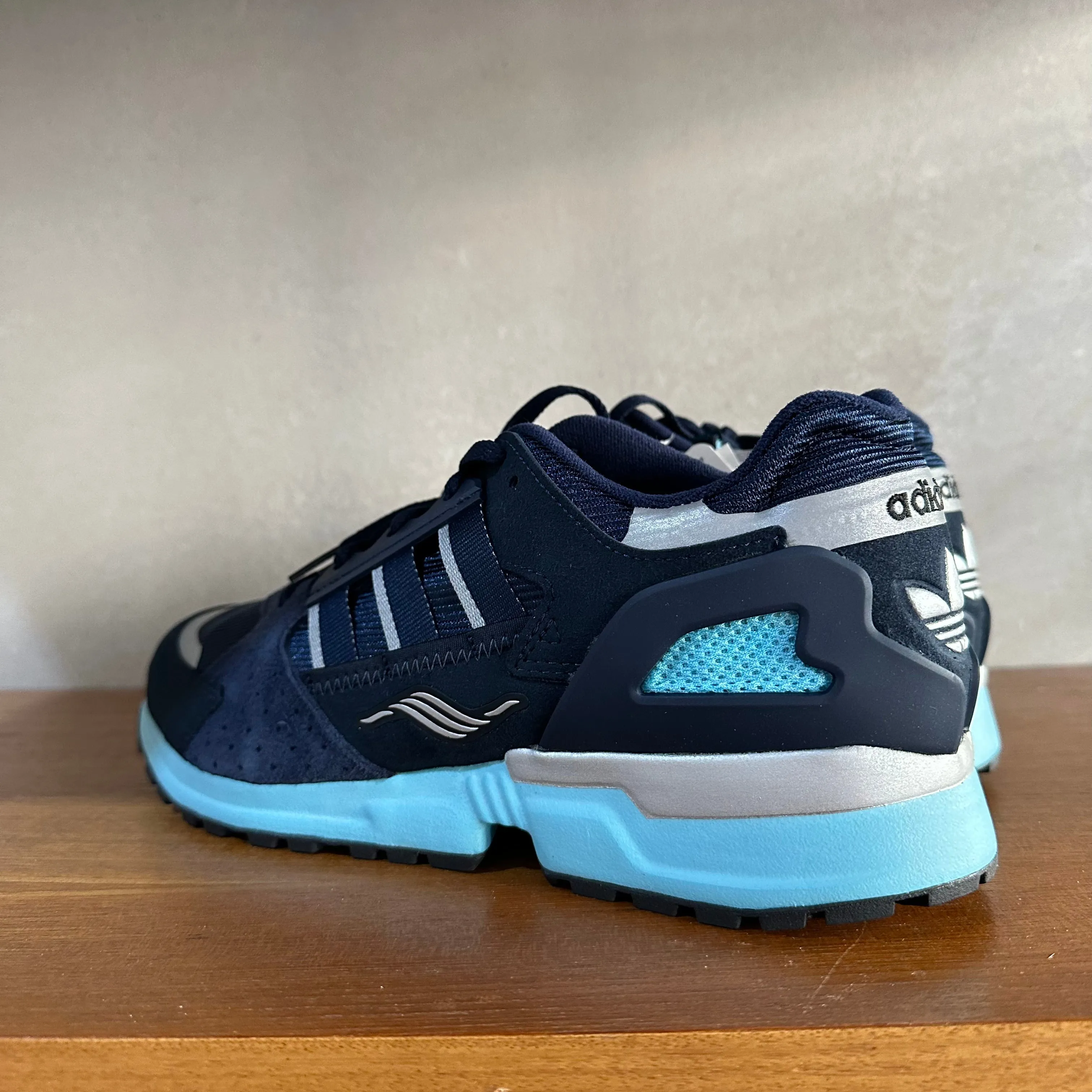 adidas ZX 10,000 JC Trainers Navy / Blue - UK 9.5