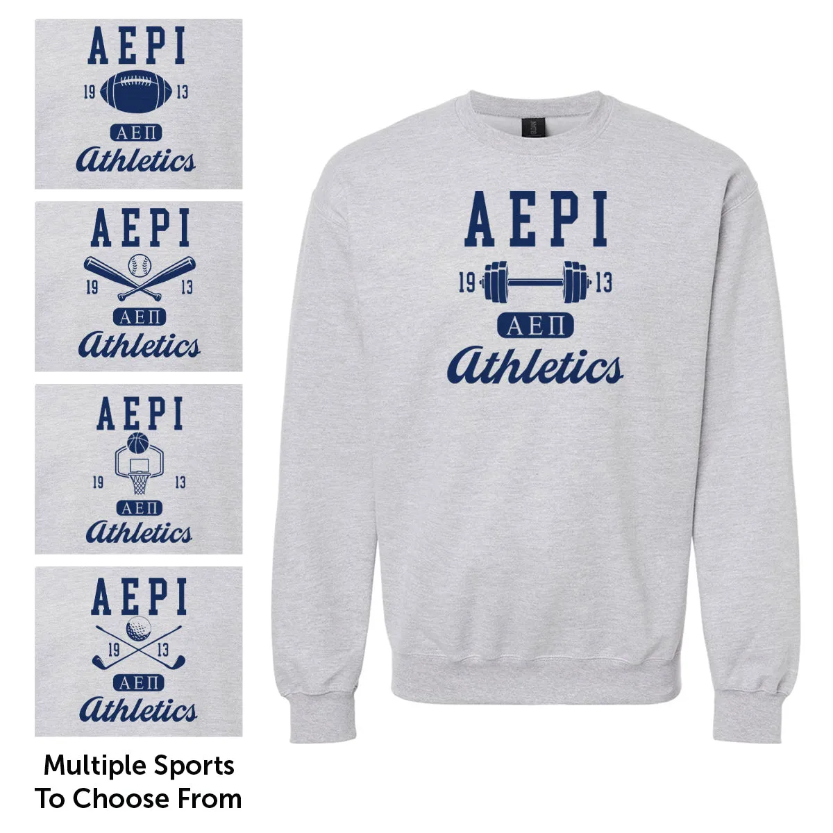 AEPi Athletic Crewneck