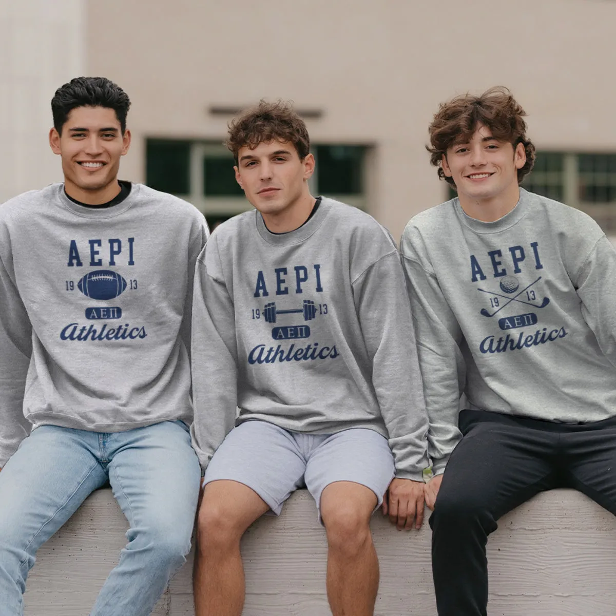 AEPi Athletic Crewneck