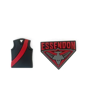 AFL Shoe Charms - Essendon (2 Pack)