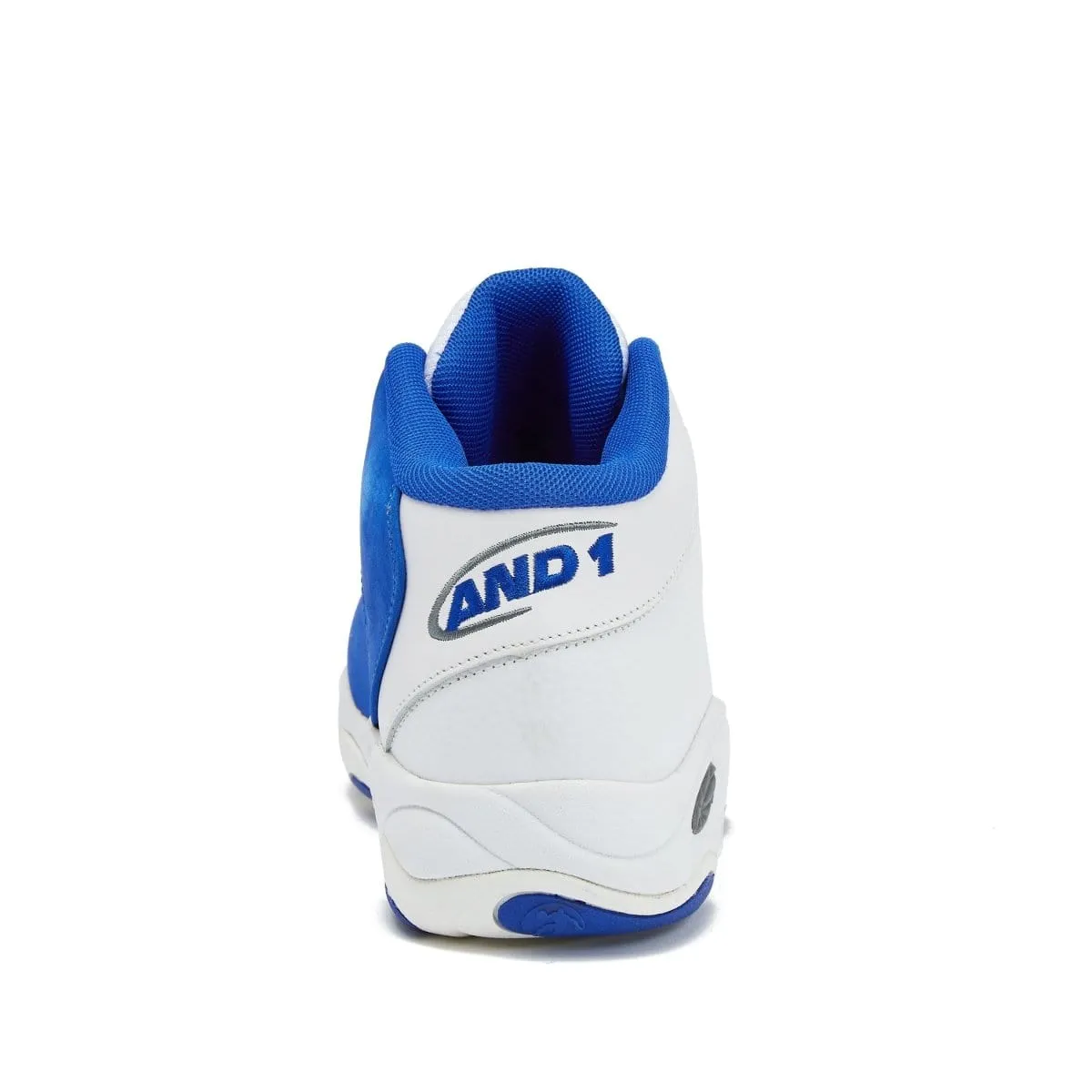 AND-1 MEN'S TAI CHI WHITE/BLUE BASKETBALL SHOES