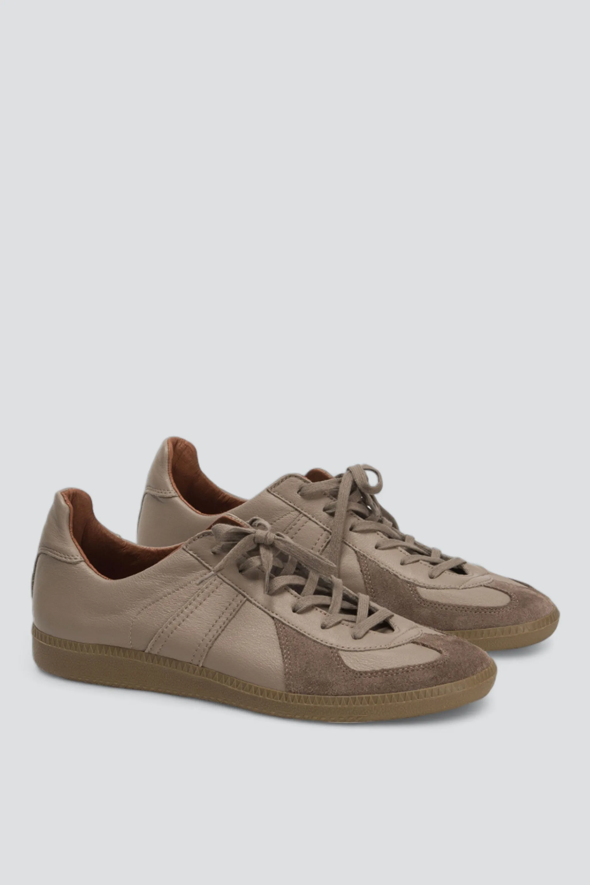 Beige Khaki 1700L Military Trainers