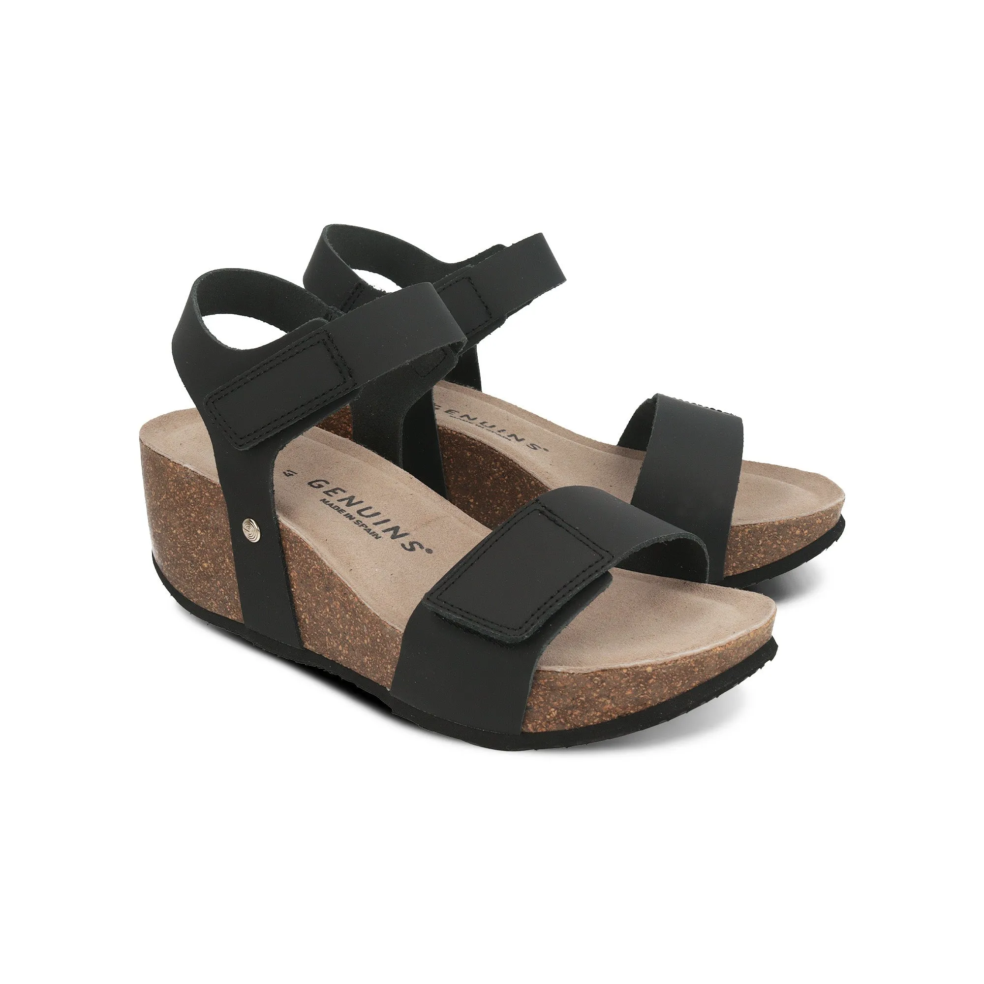 Bilbao Black Sandals