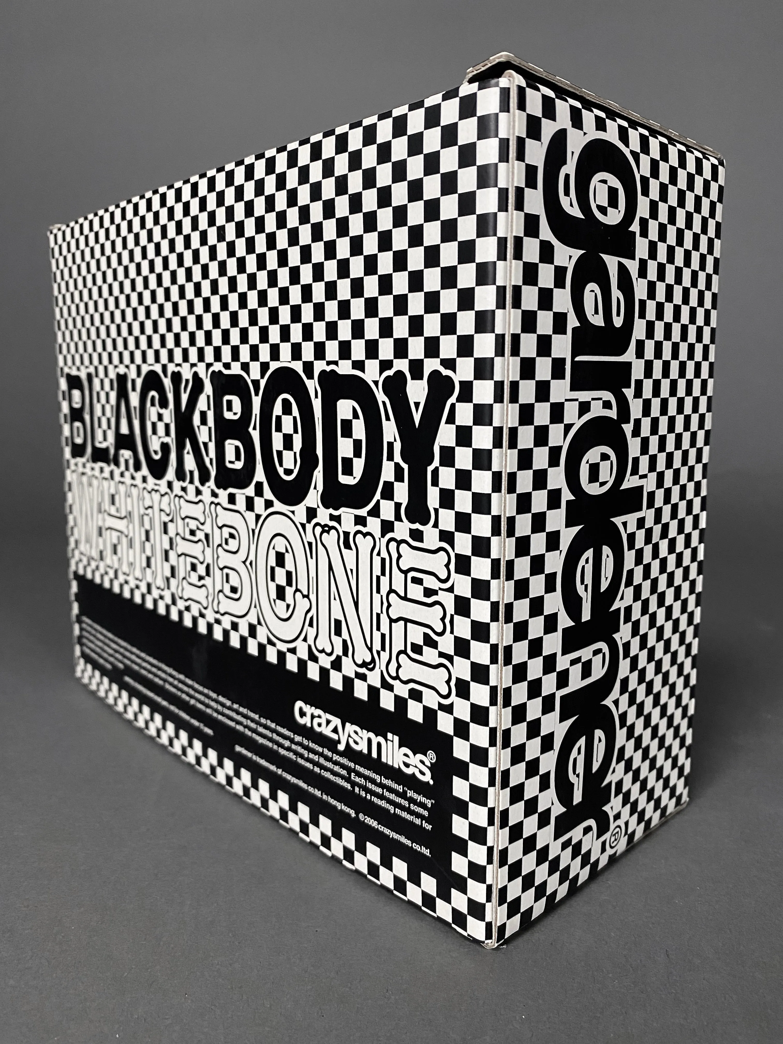 Black body white bone 2006 Designer Toy by Michael lau