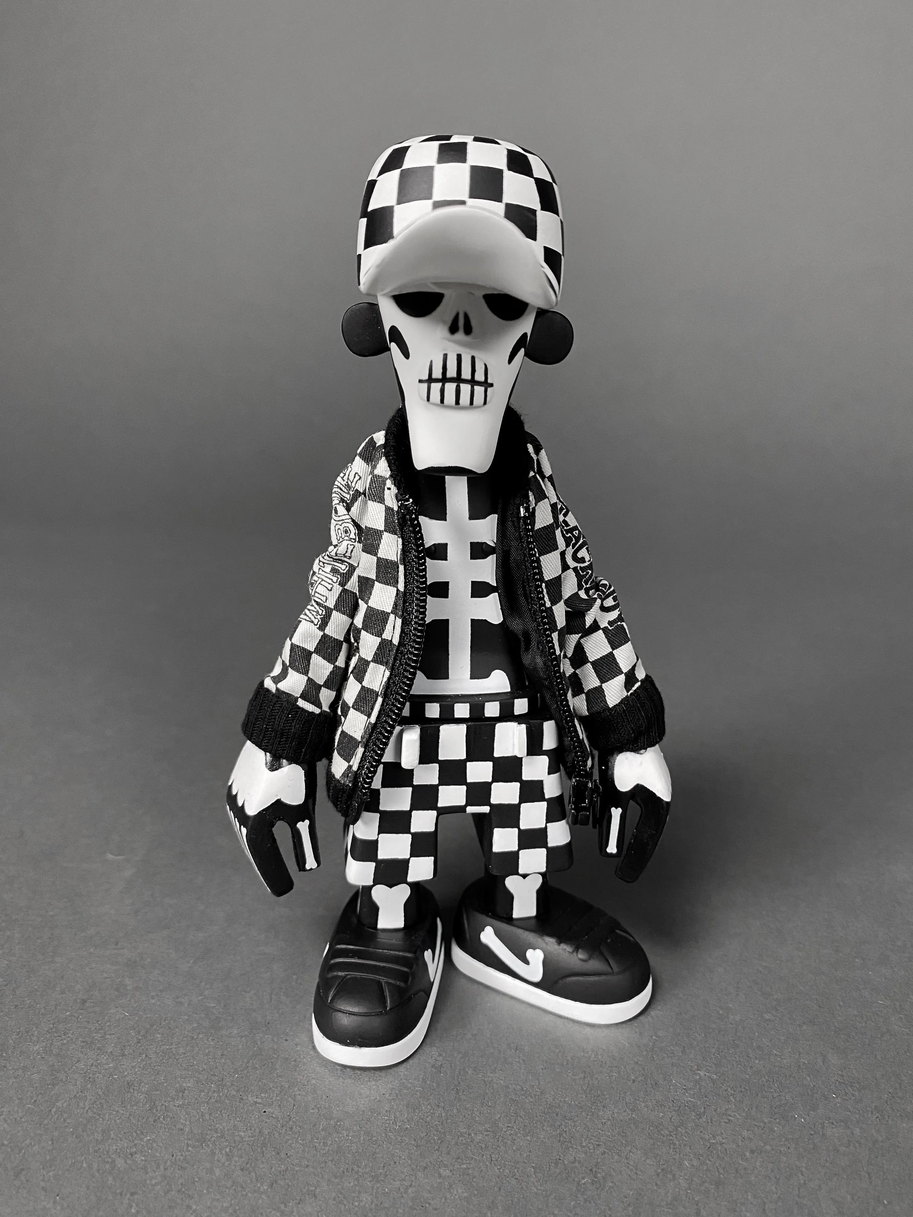 Black body white bone 2006 Designer Toy by Michael lau