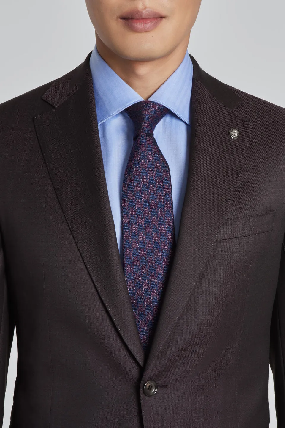 Bordeaux Urban Sartorial Slim Fit Wool Suit - Jack Victor