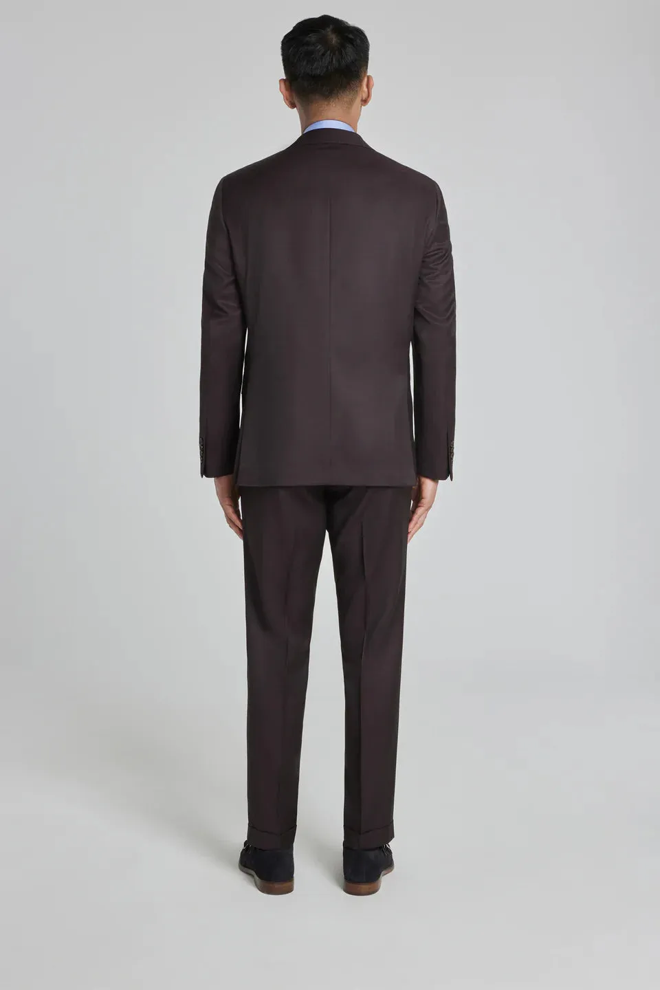 Bordeaux Urban Sartorial Slim Fit Wool Suit - Jack Victor