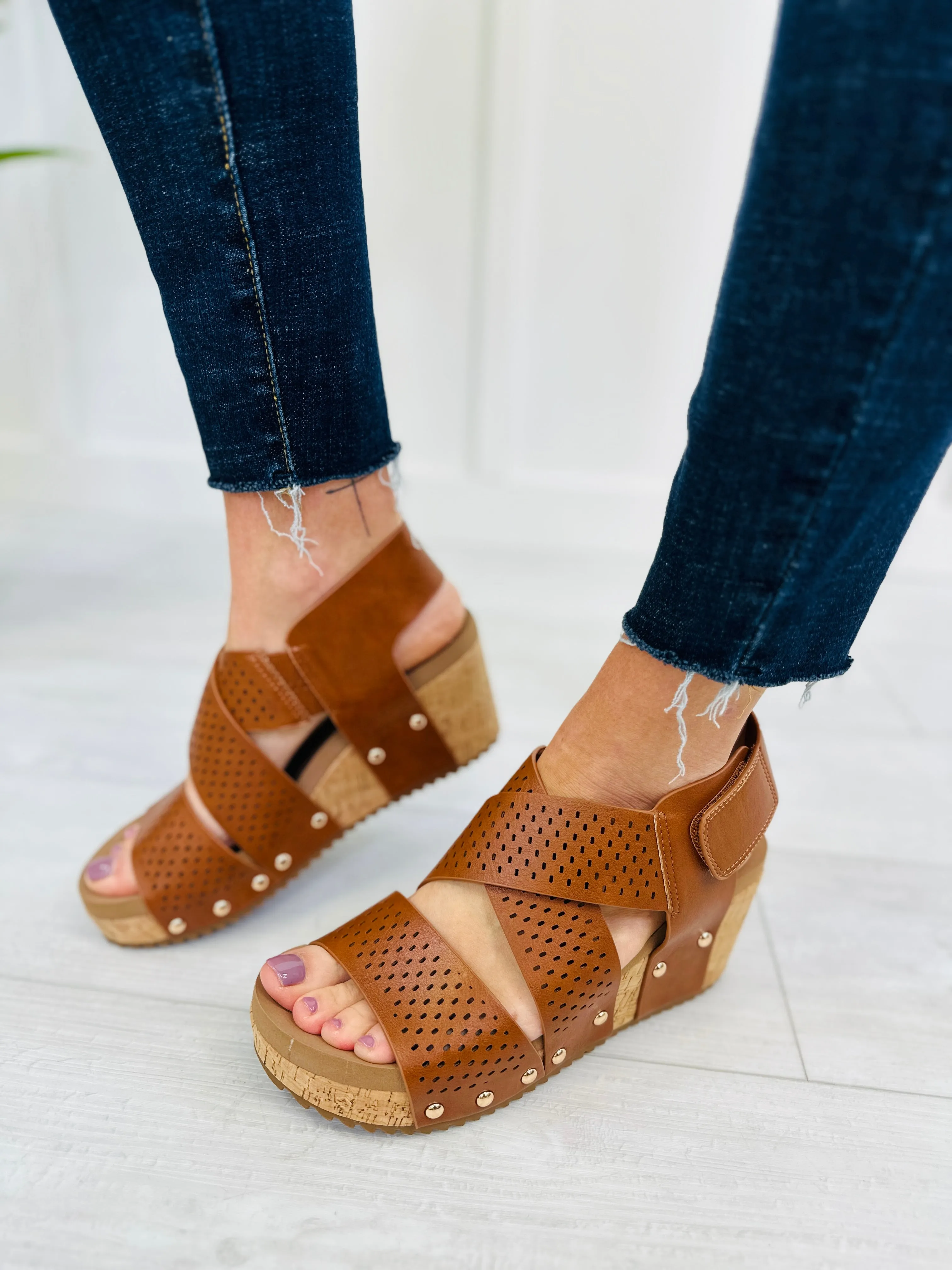 Bringing The Fun Wedges In Cognac