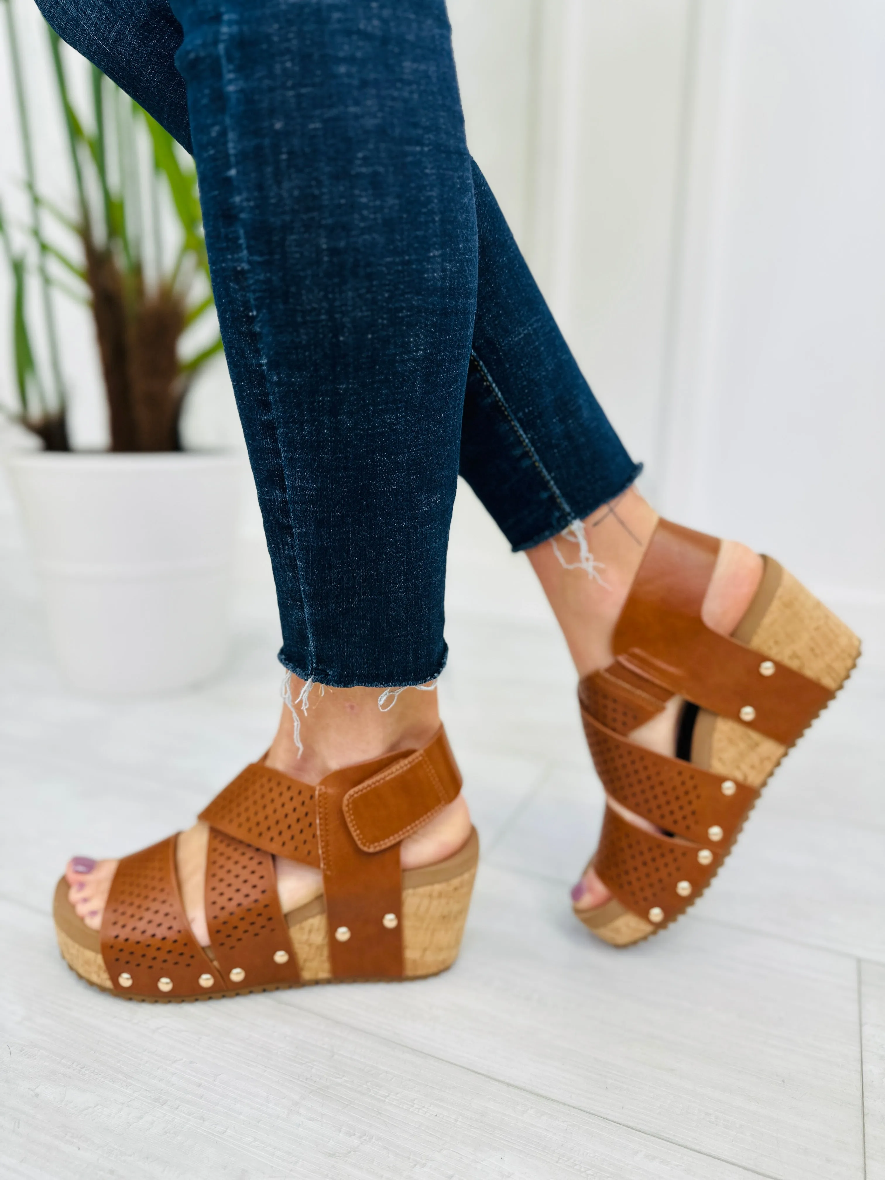 Bringing The Fun Wedges In Cognac