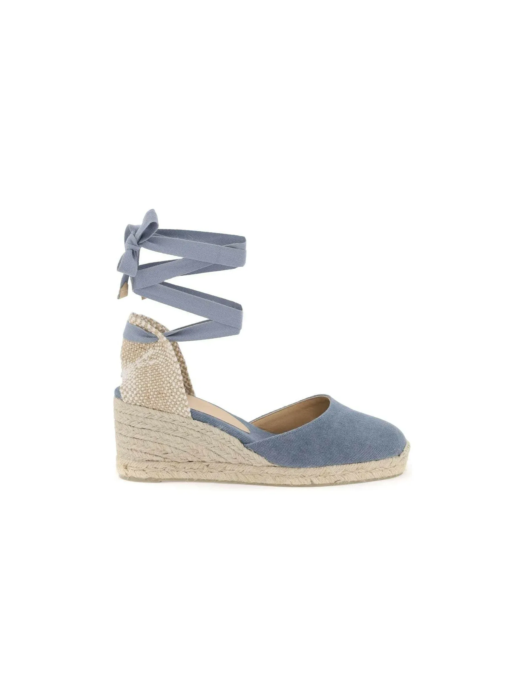 Carina Wedge Sandals - Cotton