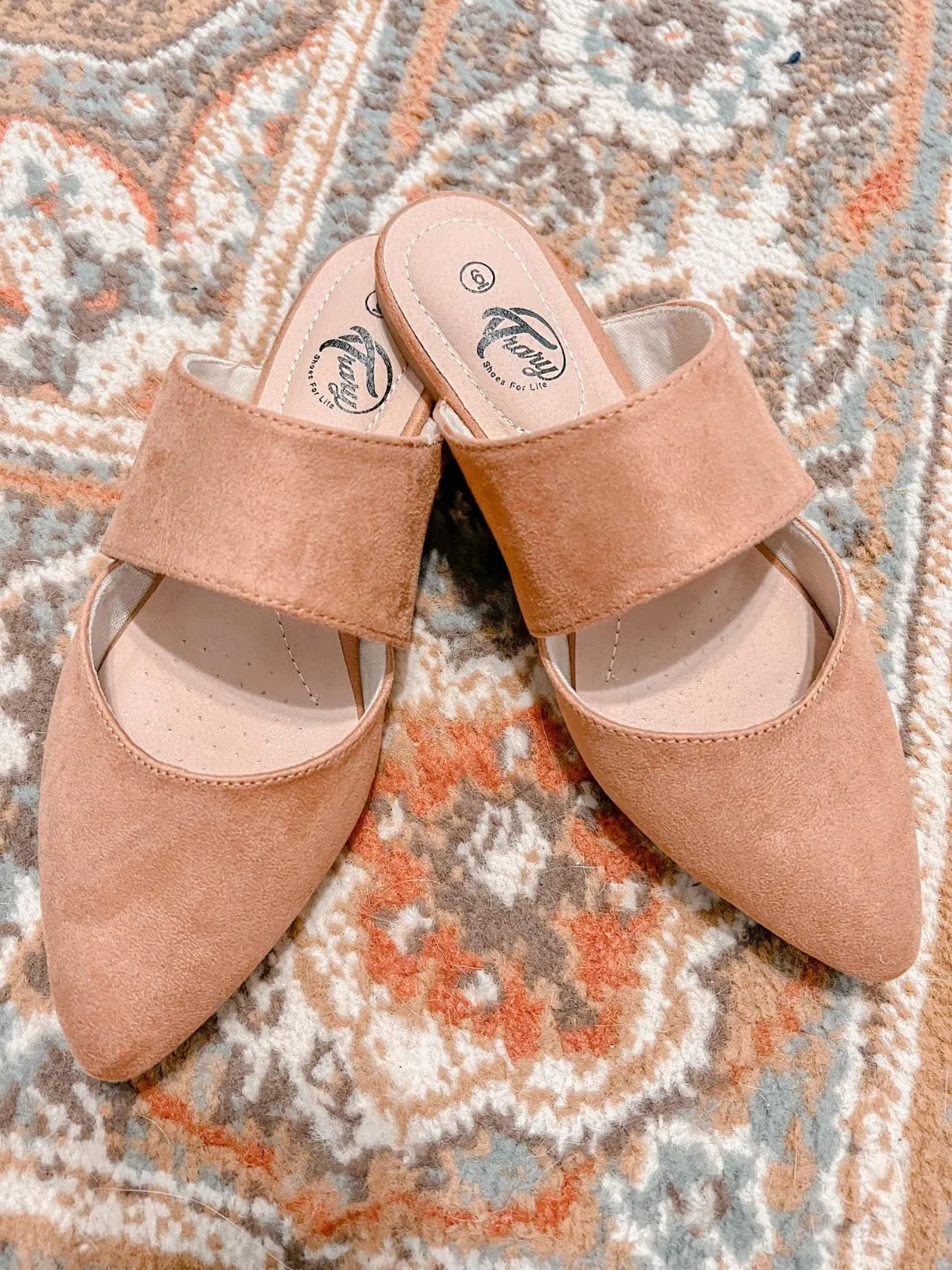 Celeste Pointed Toe Mules