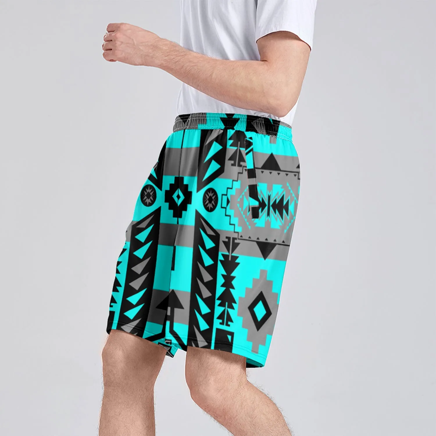 Chiefs Mountain Sky Athletic Shorts with Pockets