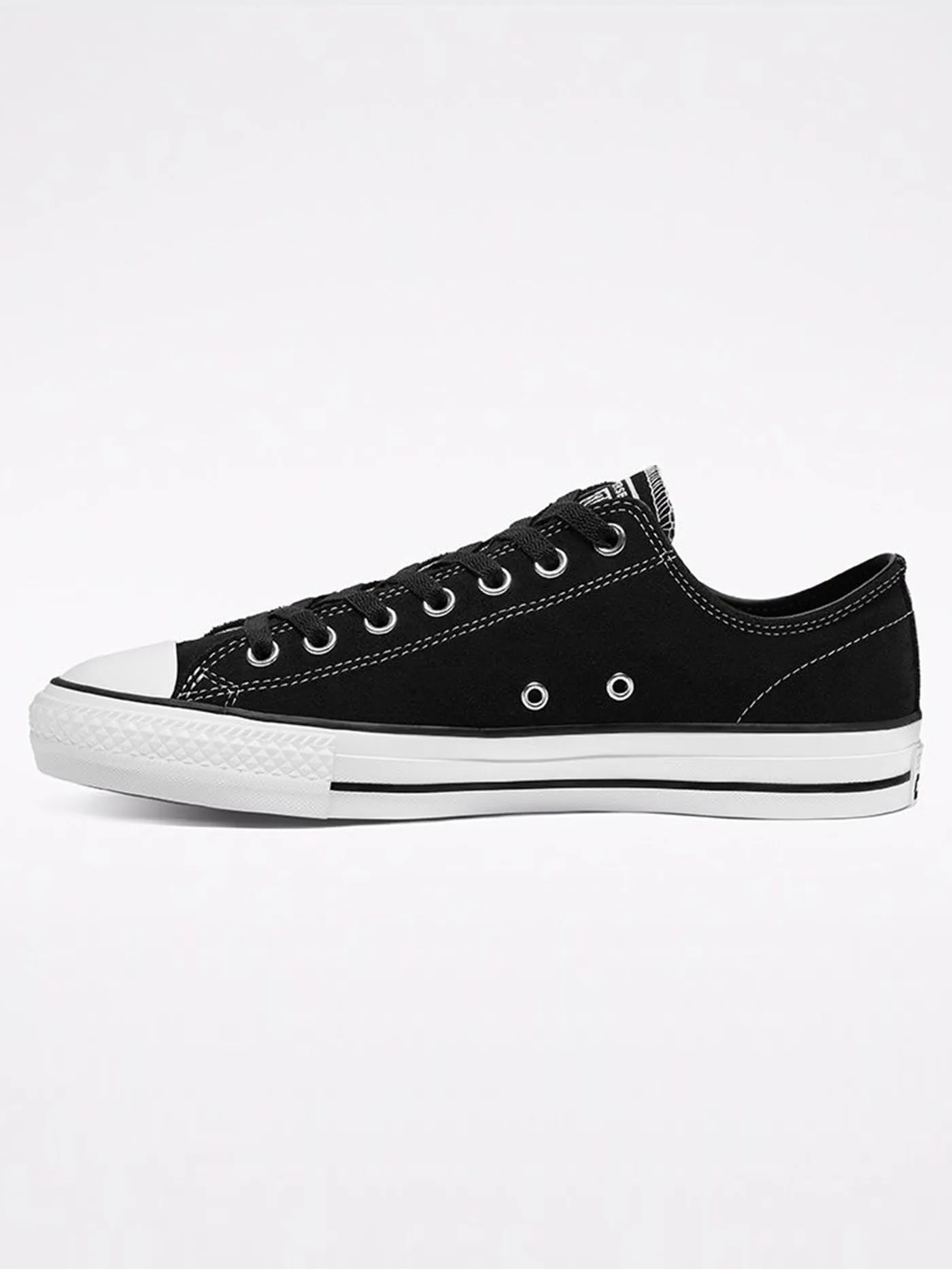 Chuck Taylor All Star Pro Suede Black/Black/White Shoes