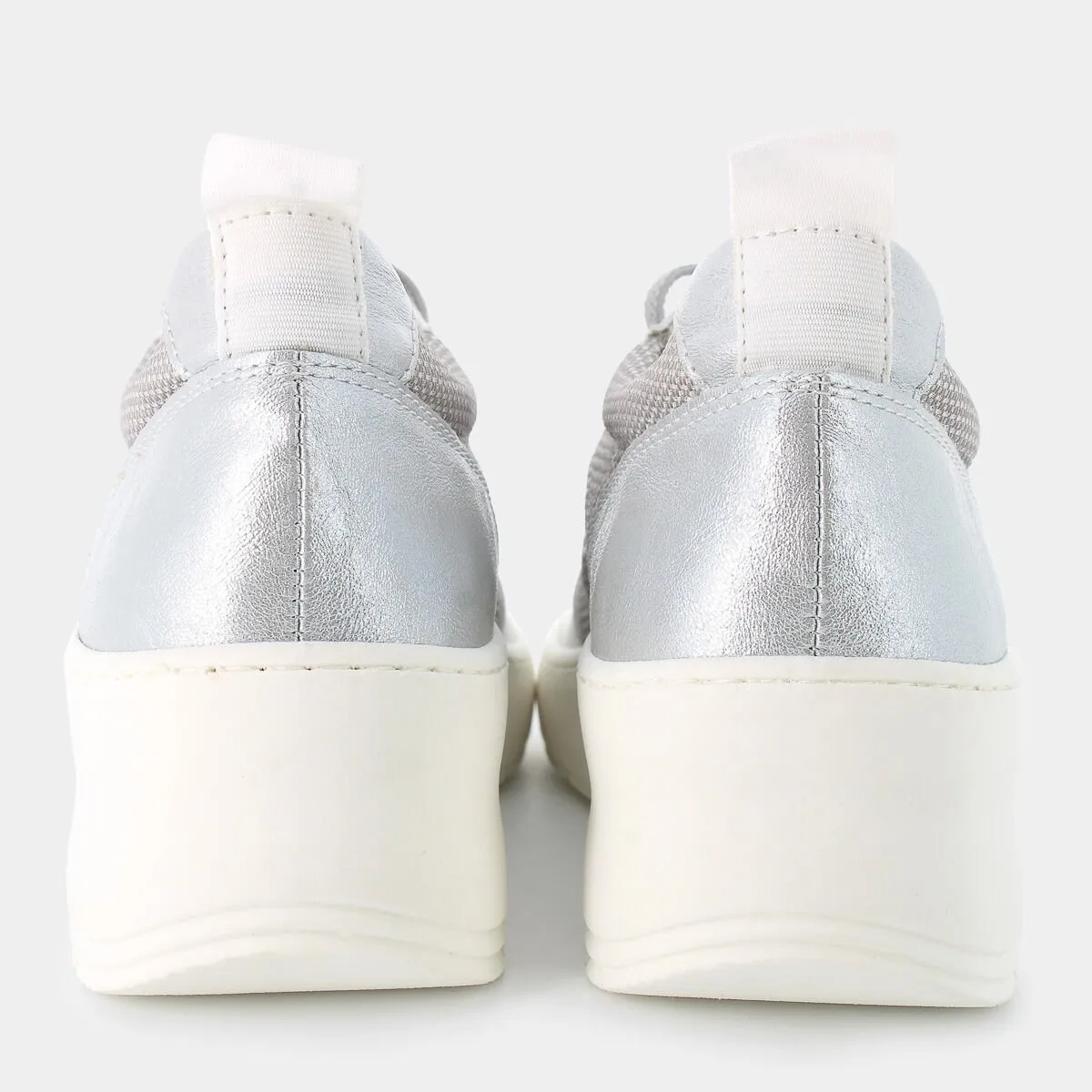 CM-E24D-02GRIGIO/BIANCO/ARGENTO- SNEAKERS