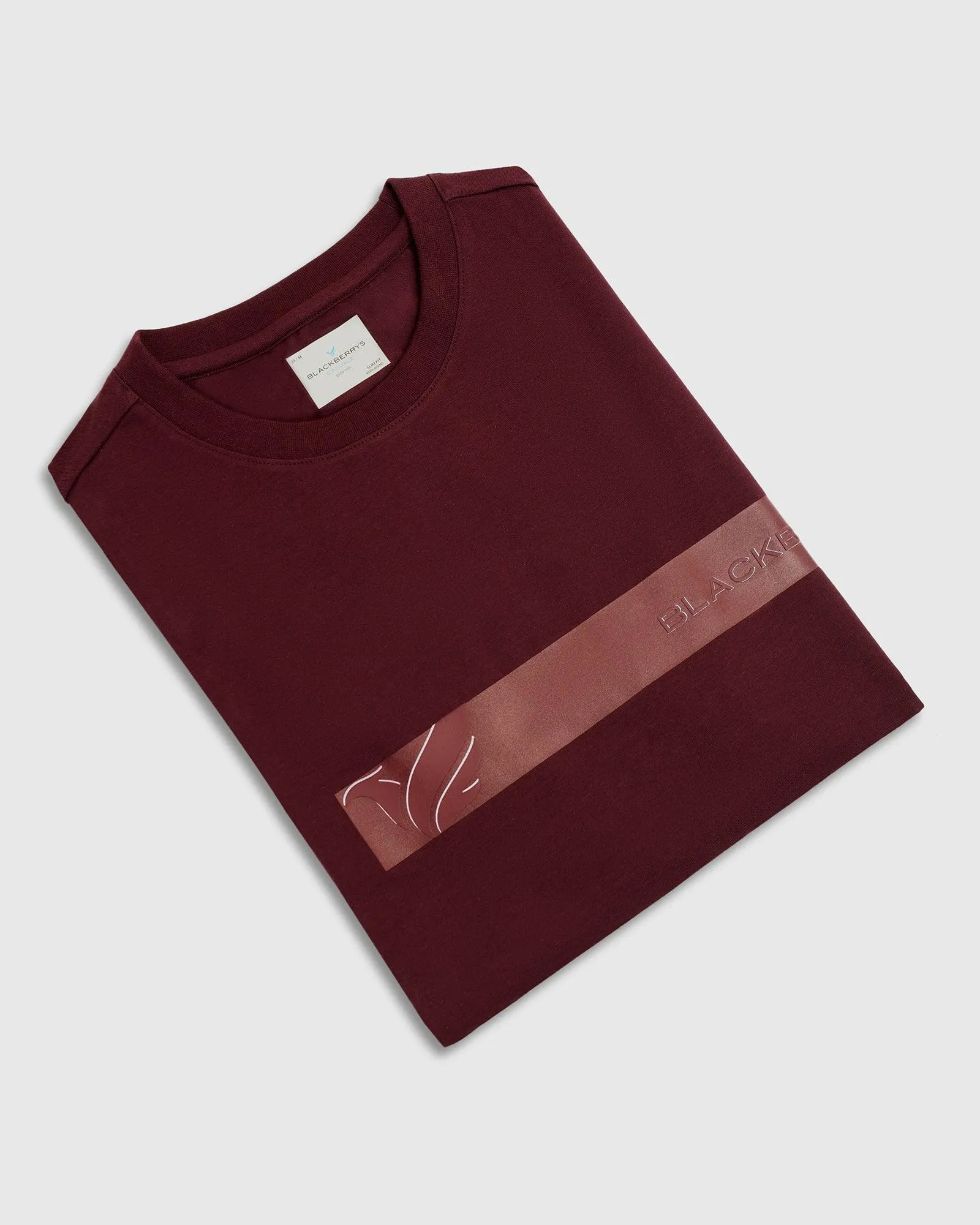 Crew  Neck Fig Solid T-Shirt - Samuel