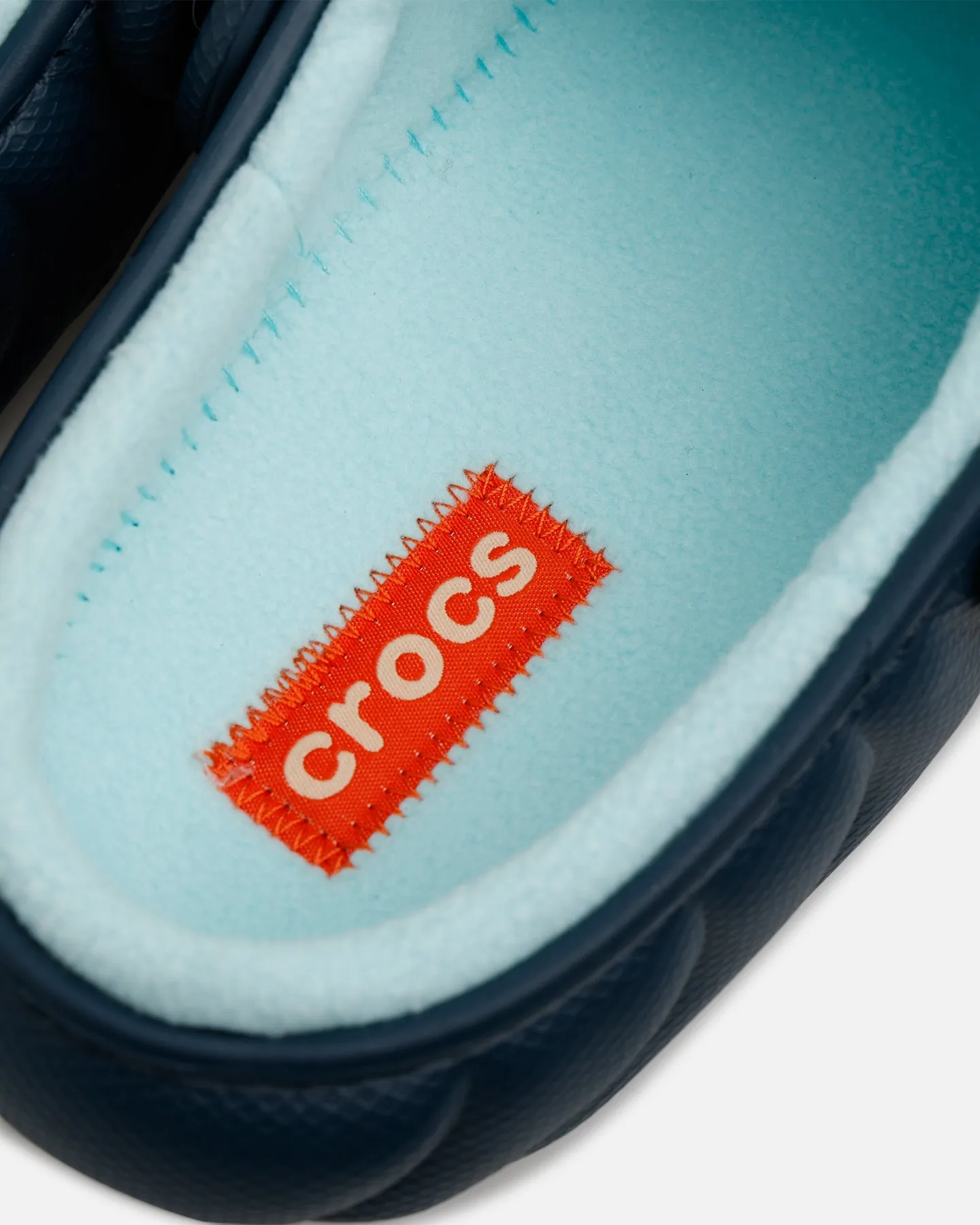 Crocs Classic Lined Over Puff Clog Midnight Blue