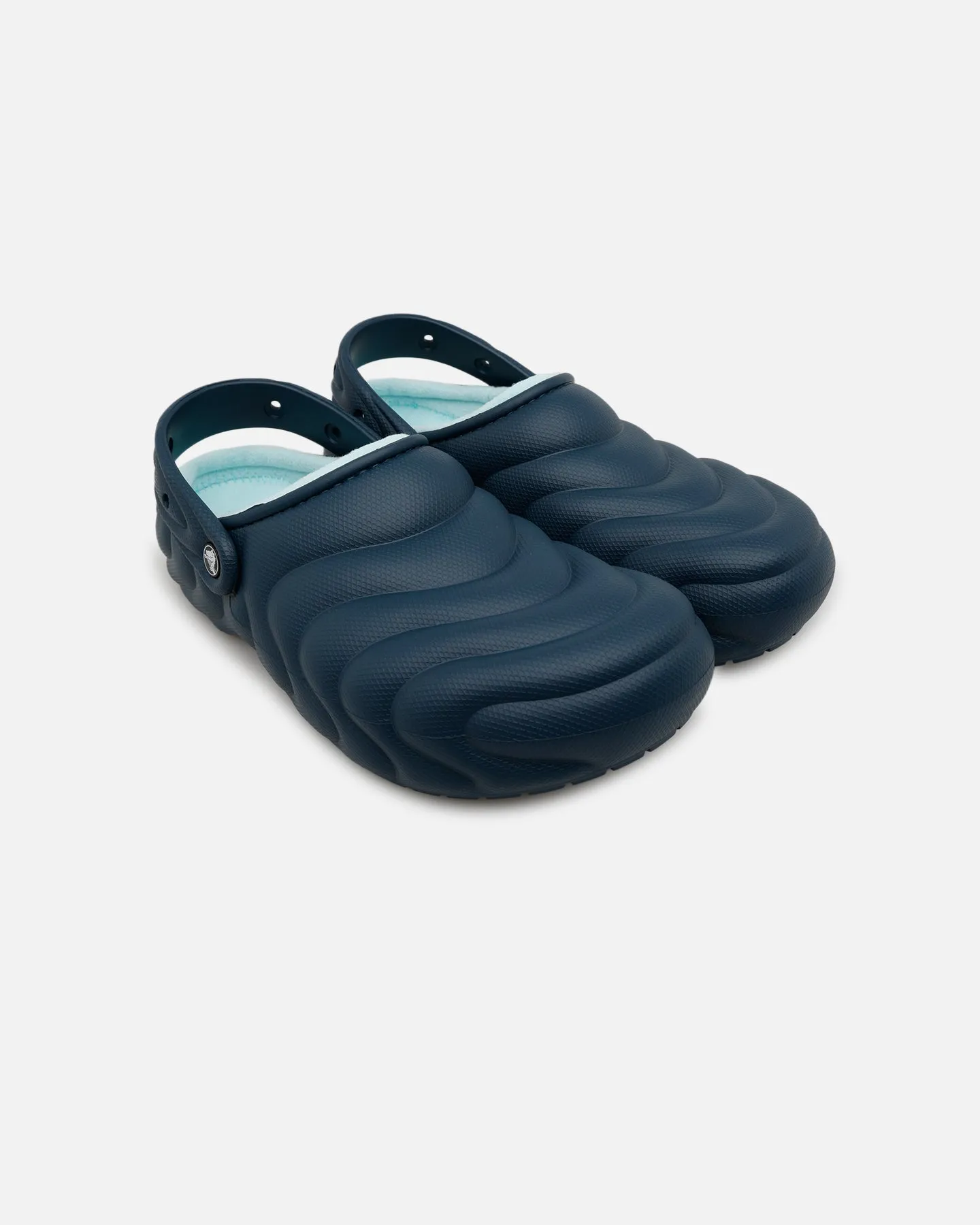 Crocs Classic Lined Over Puff Clog Midnight Blue