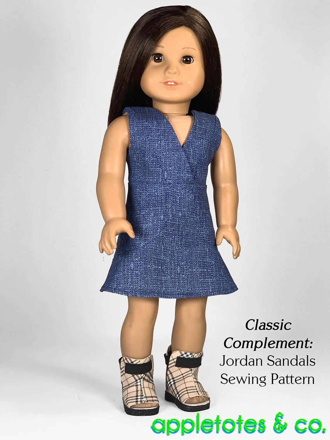 Dahlia Dress 18 Inch Doll Sewing Pattern