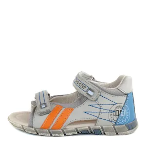 D.D. Step Big Kid Boy Sandals - Supportive Leather Shoes From Europe - AFO Friendly