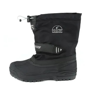 D.D. Step Big Kid Boy Winter Boots With Fleece Insulation