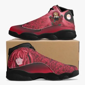 Death Note Misa Red Roses JD13 Anime Shoes