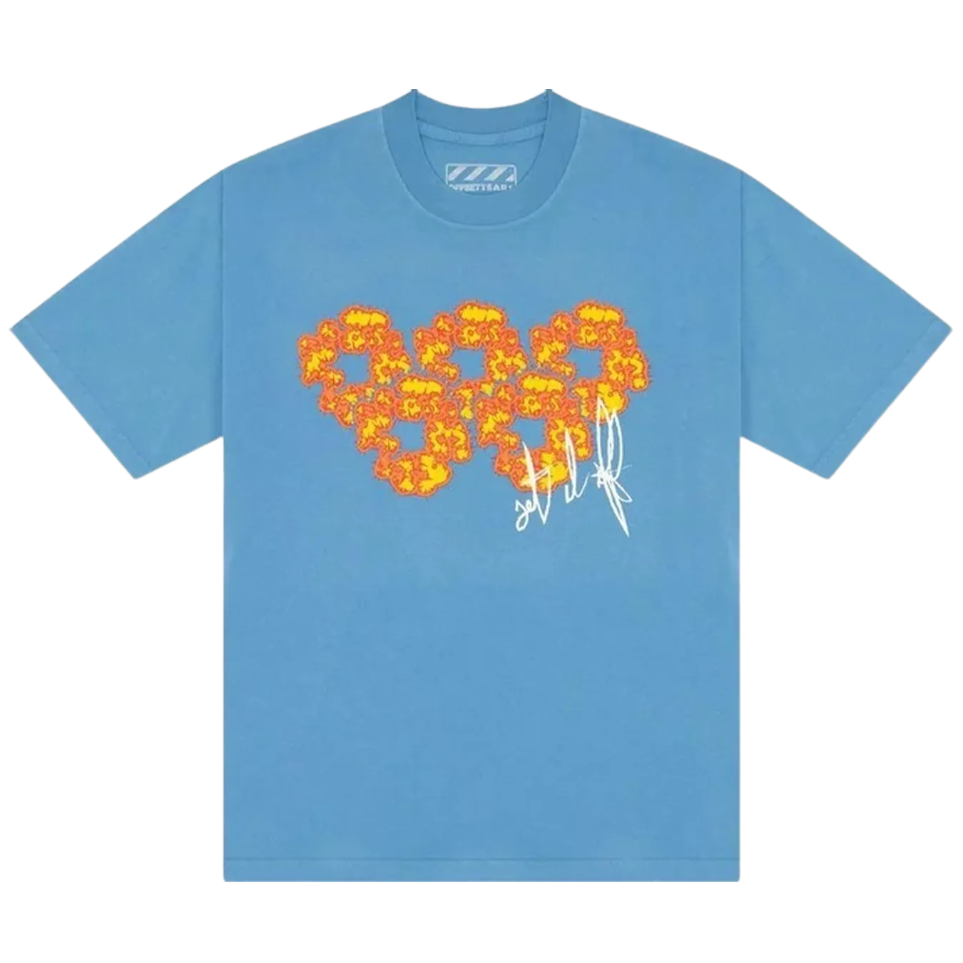 Denim Tears x Offset Set It Off 4 T-Shirt 'Blue'