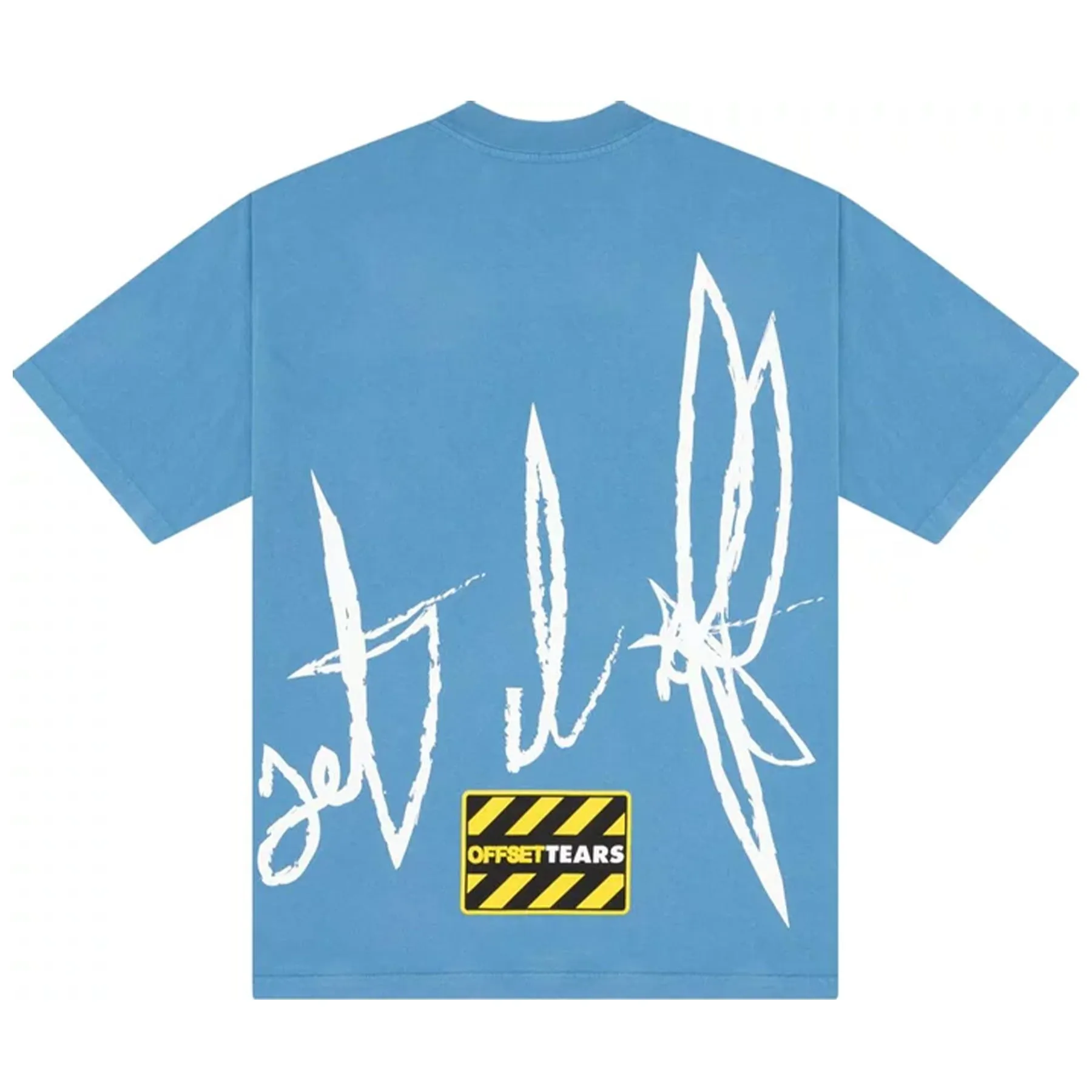 Denim Tears x Offset Set It Off 4 T-Shirt 'Blue'