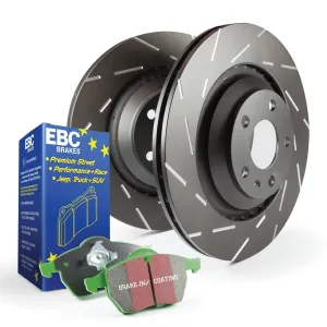 EBC Brakes S2KR2195 S2 Kits Greenstuff 2000 and USR Rotors