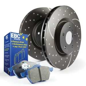 EBC Brakes S6KF1108 S6 Kits Bluestuff and GD Rotors