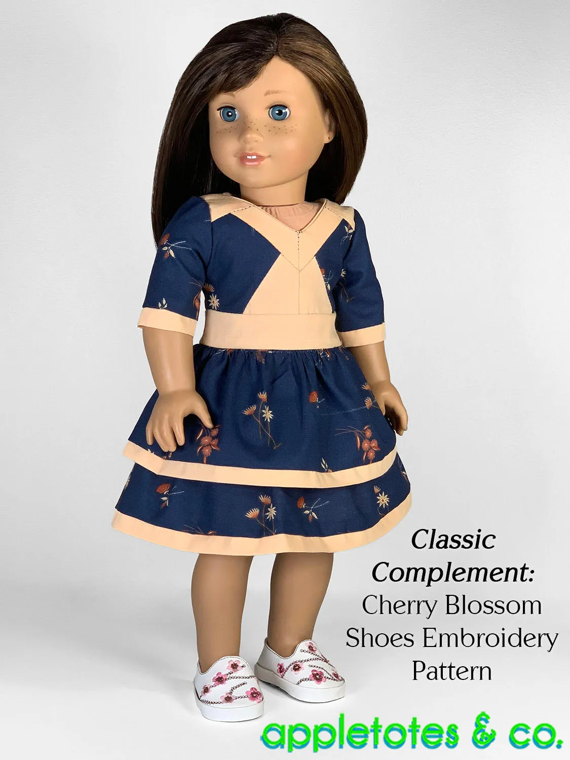 Florence Dress 18 Inch Doll Sewing Pattern