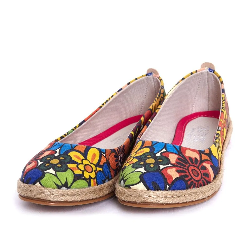 Flowers Ballerinas Shoes FBR1194