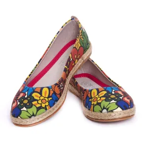 Flowers Ballerinas Shoes FBR1194