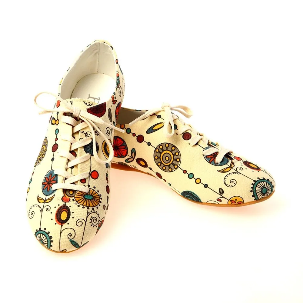 Flowers Ballerinas Shoes SLV038