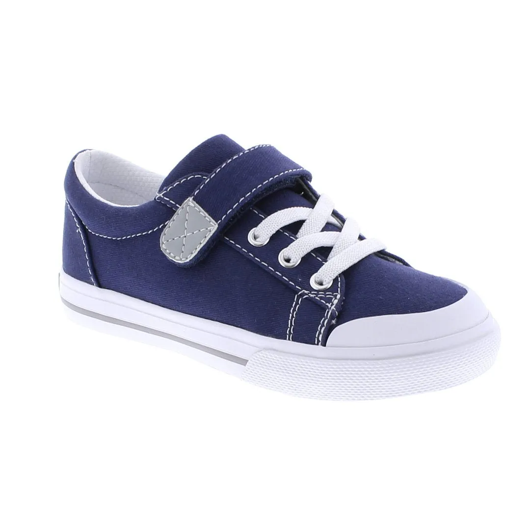 Footmates Jordan Navy Velcro