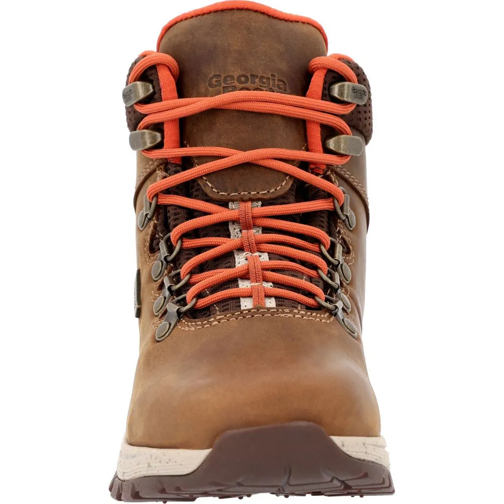 'Georgia Boot' Women's 5" Eagle Trail EH WP Soft Toe Hiker - Brown