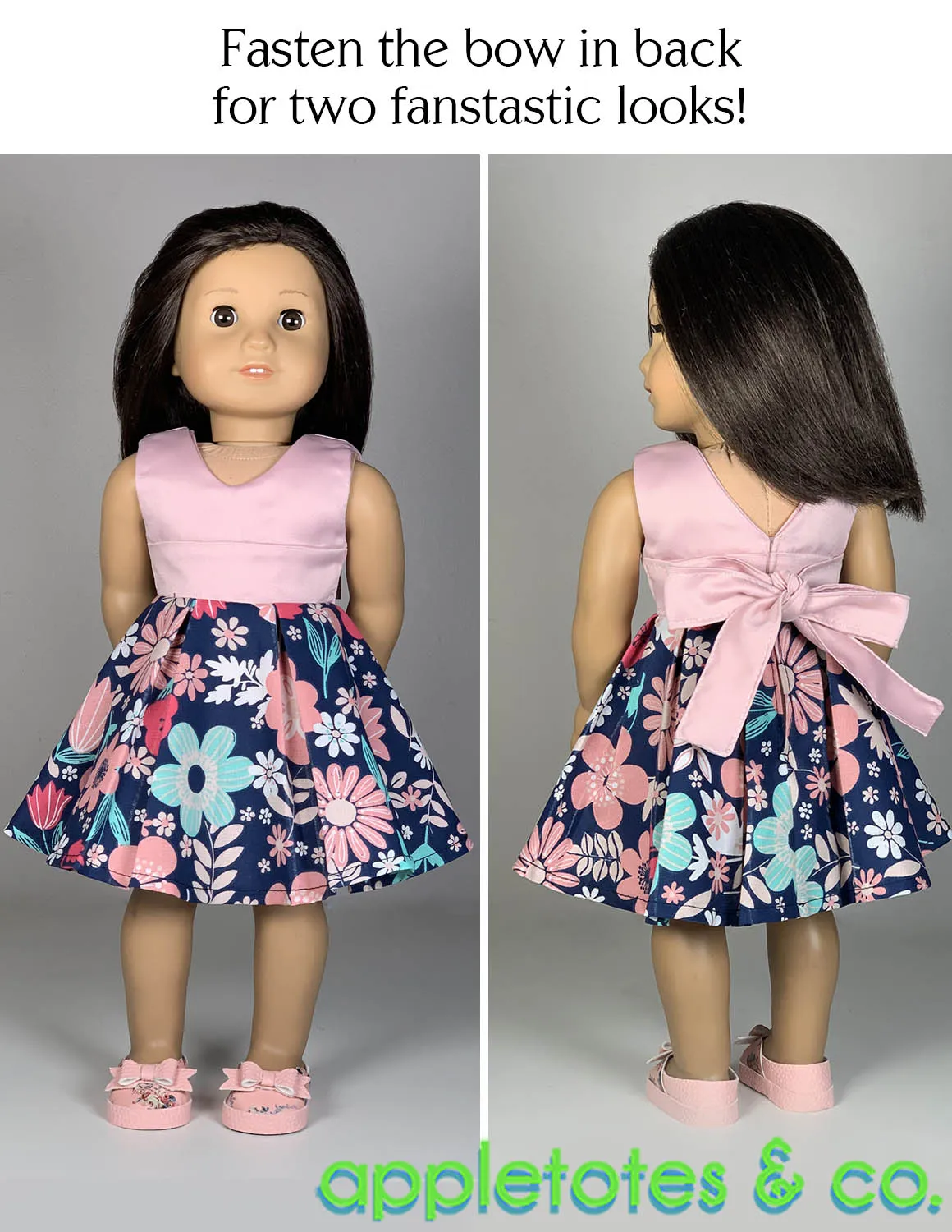 Georgina Dress 18 Inch Doll Sewing Pattern