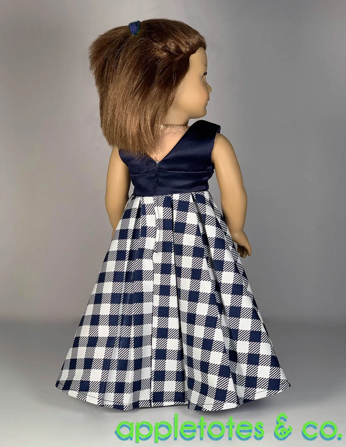 Georgina Dress 18 Inch Doll Sewing Pattern