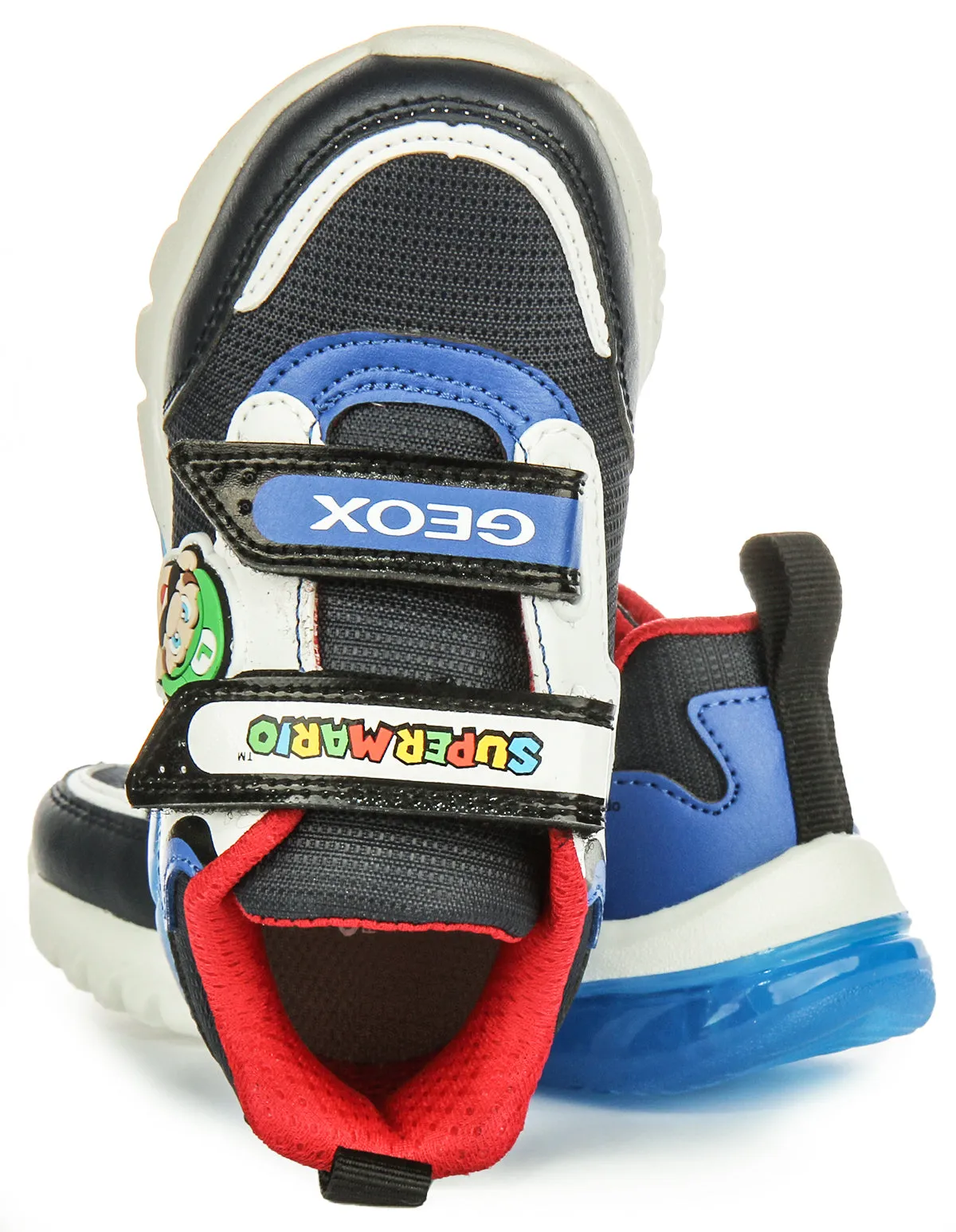 Geox J Ciberdrone E X Super Mario n Navy For Infants