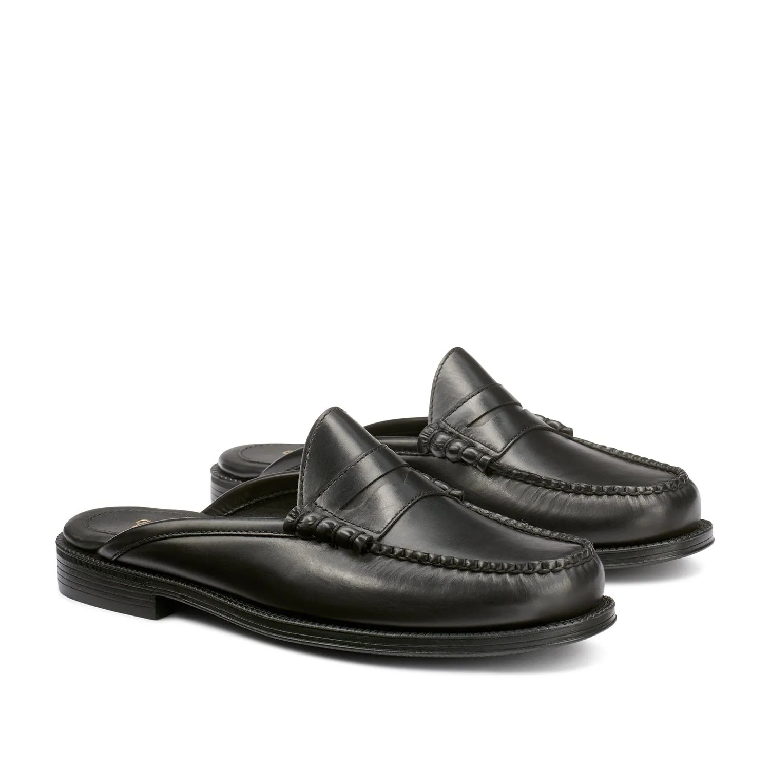 G.H. Bass Men's Winston Mule Easy Weejun in Black