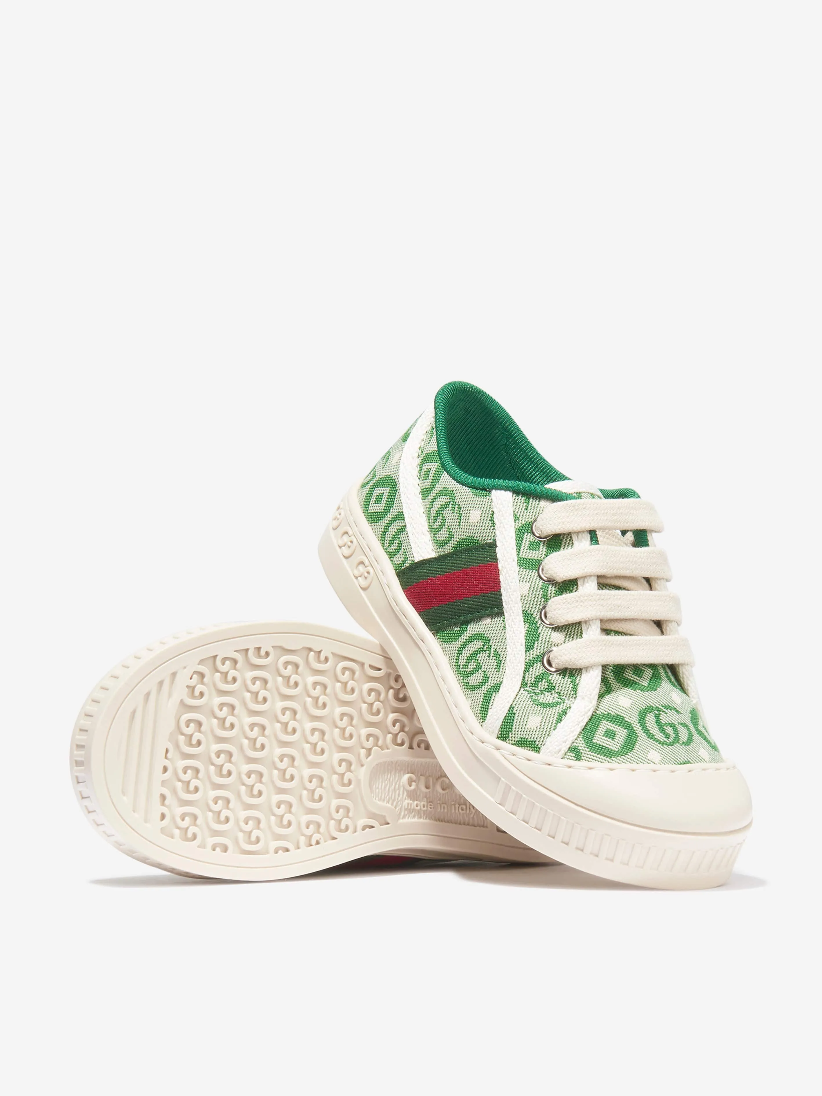 Gucci Kids Tennis 1977 Trainers in Green