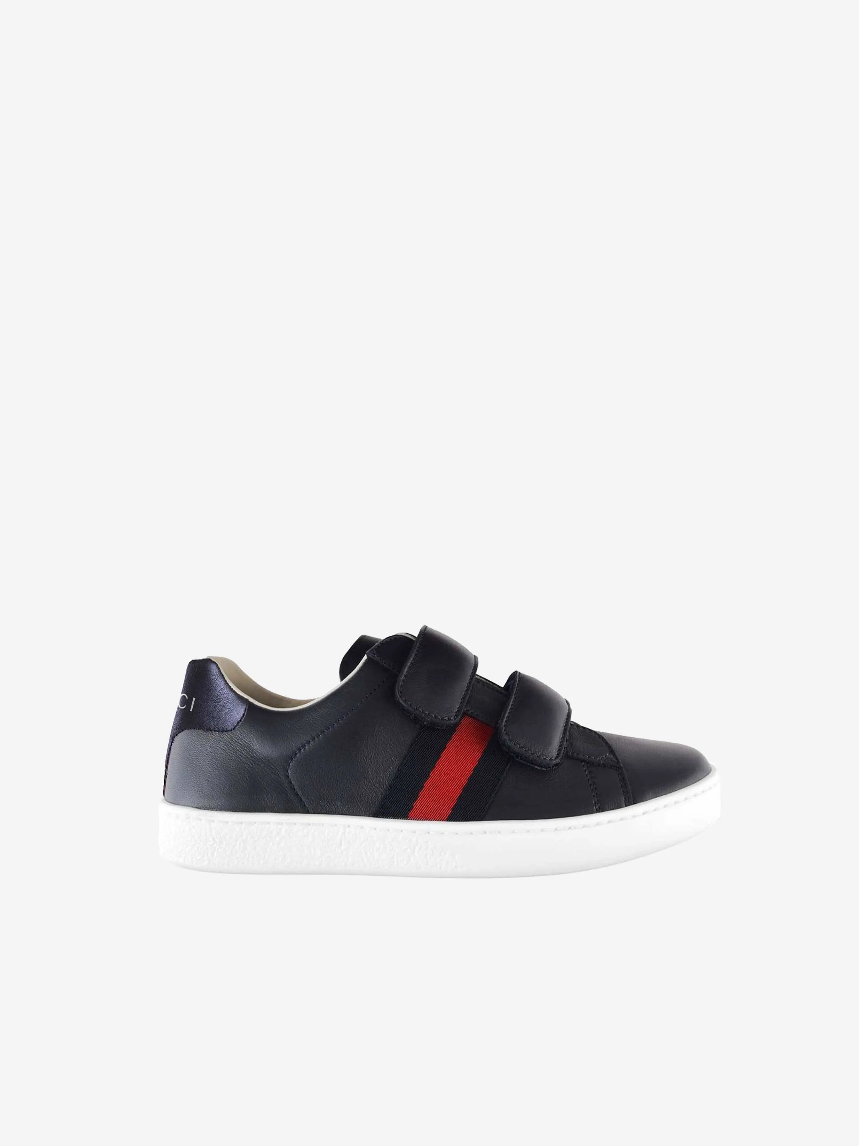 Gucci Leather Velcro Strap Trainers