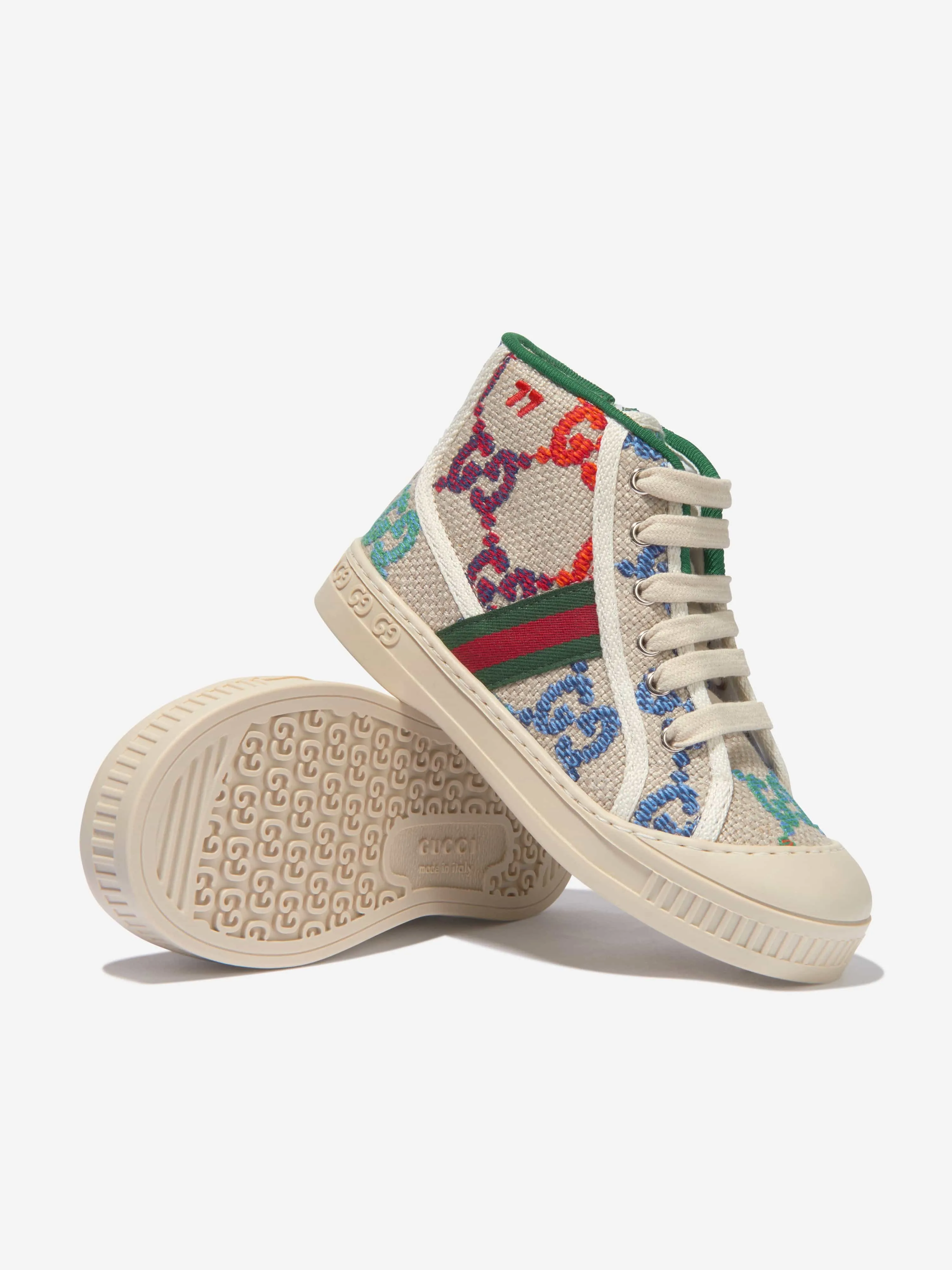 Gucci Unisex GG High Top Tennis Trainers